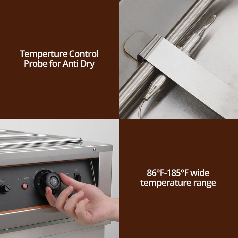 Stainless Steel Chocolate Tempering Machine, Adjustable Temp 86&ndash;185&deg;F, for Chocolate&Milk&Cream image number 3