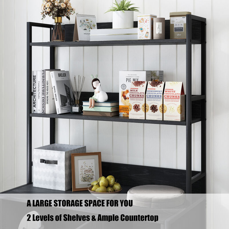 Cat Litter Box Enclosure Hidden Washroom Furniture with Shelf Storage for Stylish Organization image number 2