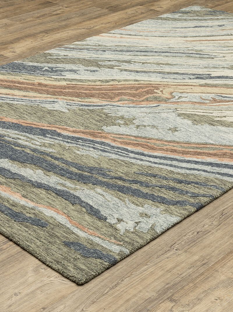 Kipton 5' x 8' Grey Rug image number 1