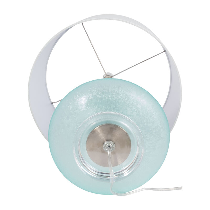 Glass 26" Table Lamp, Green image number 5