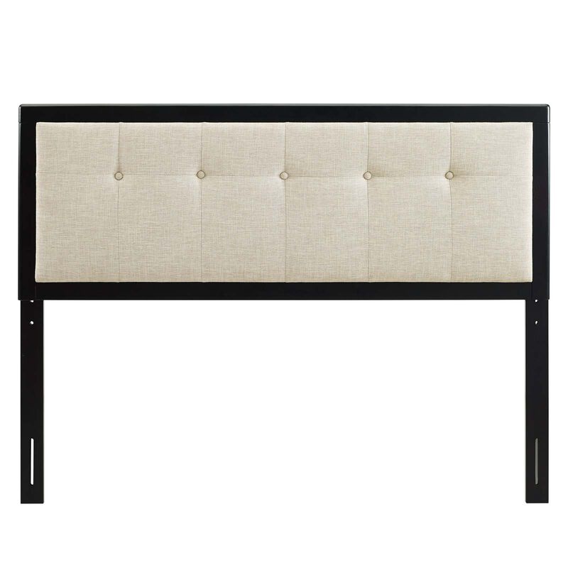 Modway - Draper Tufted Queen Fabric and Wood Headboard image number 2