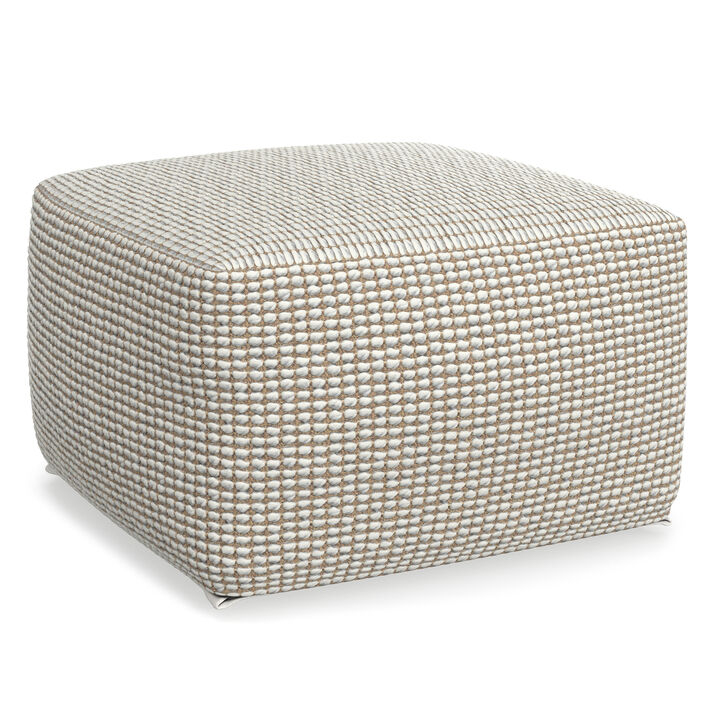 Simpli Home Zelma 24W Square Celtic Indoor/Outdoor Pouf