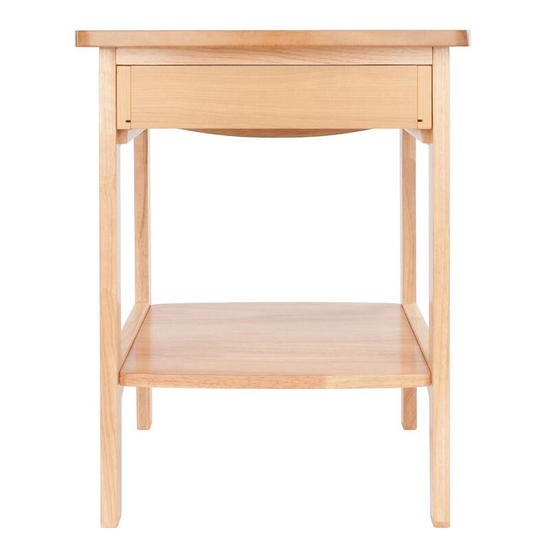 Claire Accent Table Natural Finish
