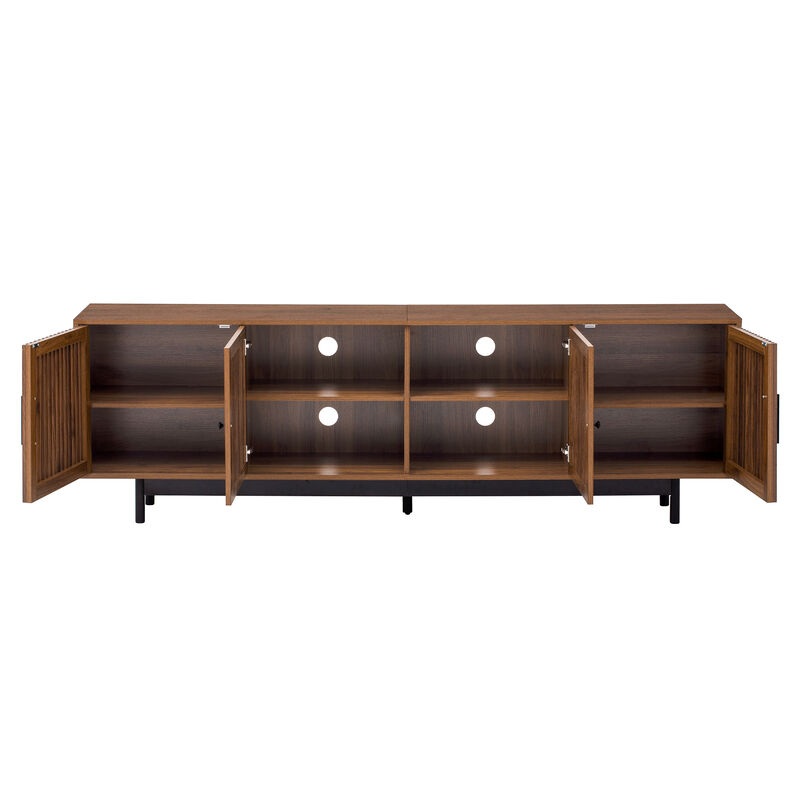 Difpil 78 inch Modern TV Stand image number 4