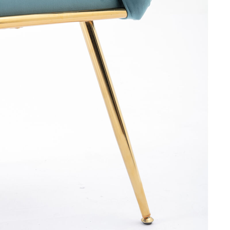 Streamdale Modern Luxury Velvet Single Sofa Chair Set for Lazy Person image number 5