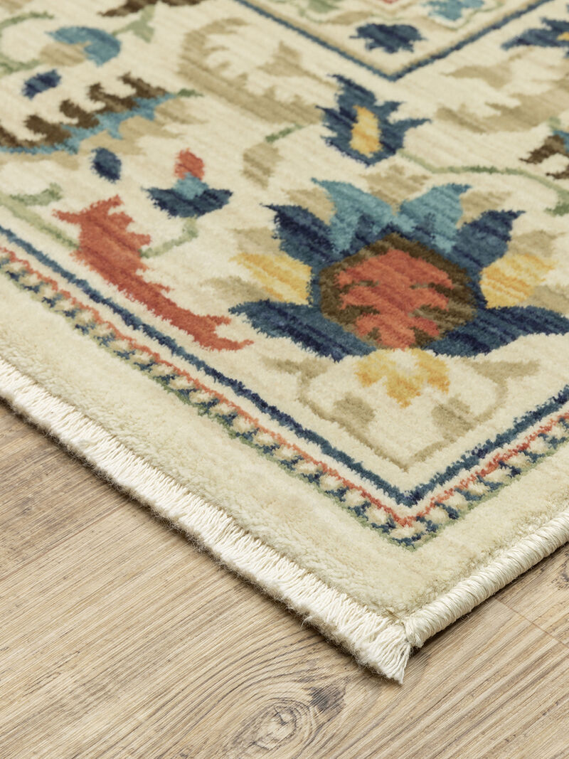 Francesca 5'3" x 7'6" Ivory Rug image number 1