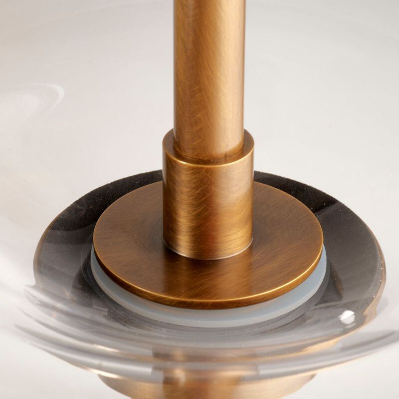 Helium 1-Light Glass Pendant