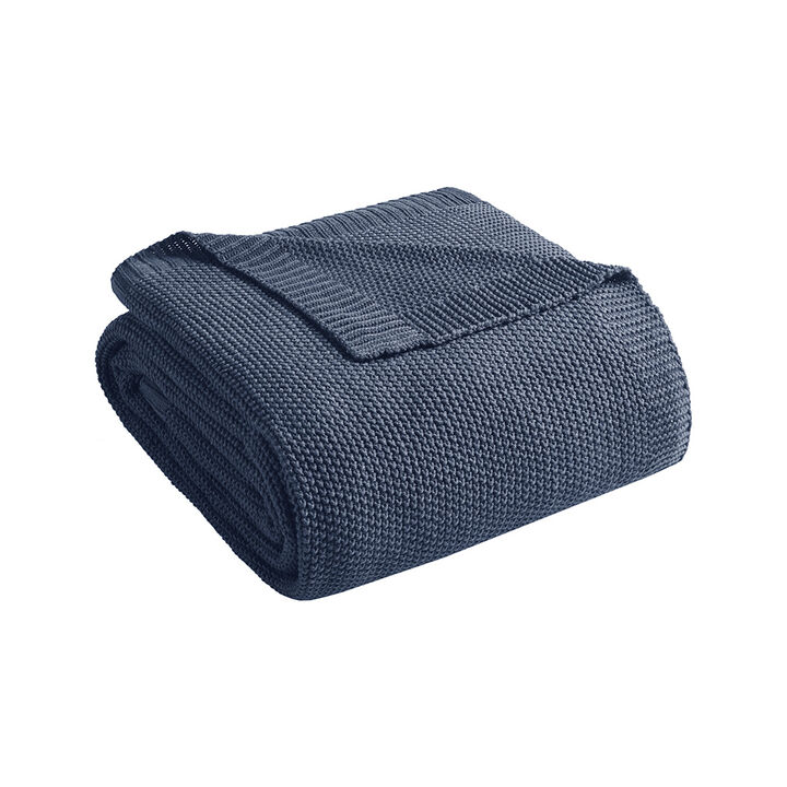 Gracie Mills Lessie Classic Knit Cottage Blanket