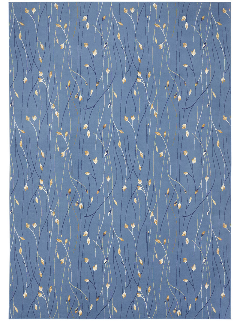 Grafix GRF15 Light Blue 7' x 10' Rug