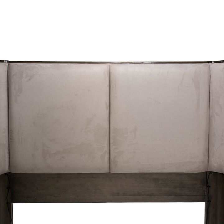 Michael Amini Roxbury Park Eastern King Dual-Panel Bed - Slate