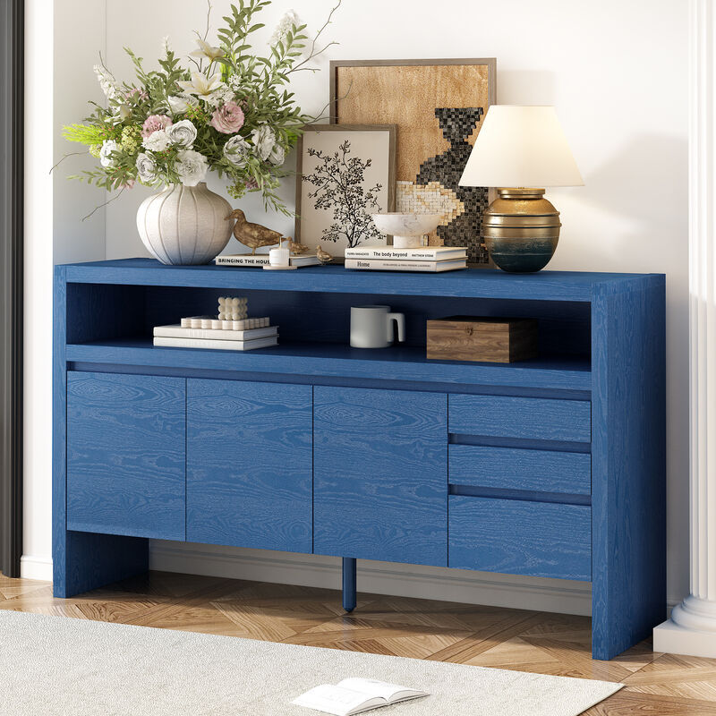 Merax 3-Door Sideboard with 3 Drawers