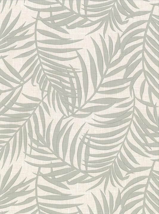 Lanai Beige Fronds Wallpaper