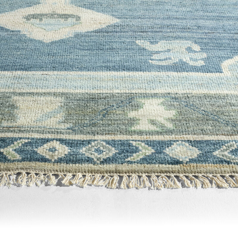 Reza Kieran Green Milieu 8'X10' Rug image number 1
