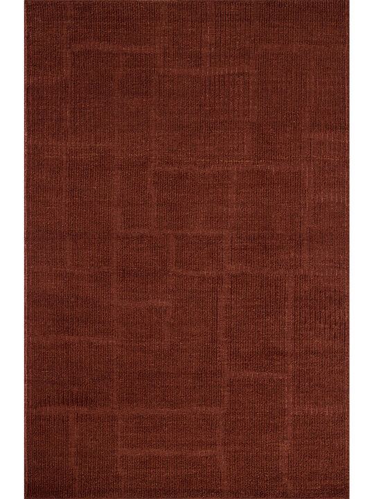 Greenwich GRN01 Merlot 9'6" x 13'6" Area Rug by Jeremiah Brent x Loloi