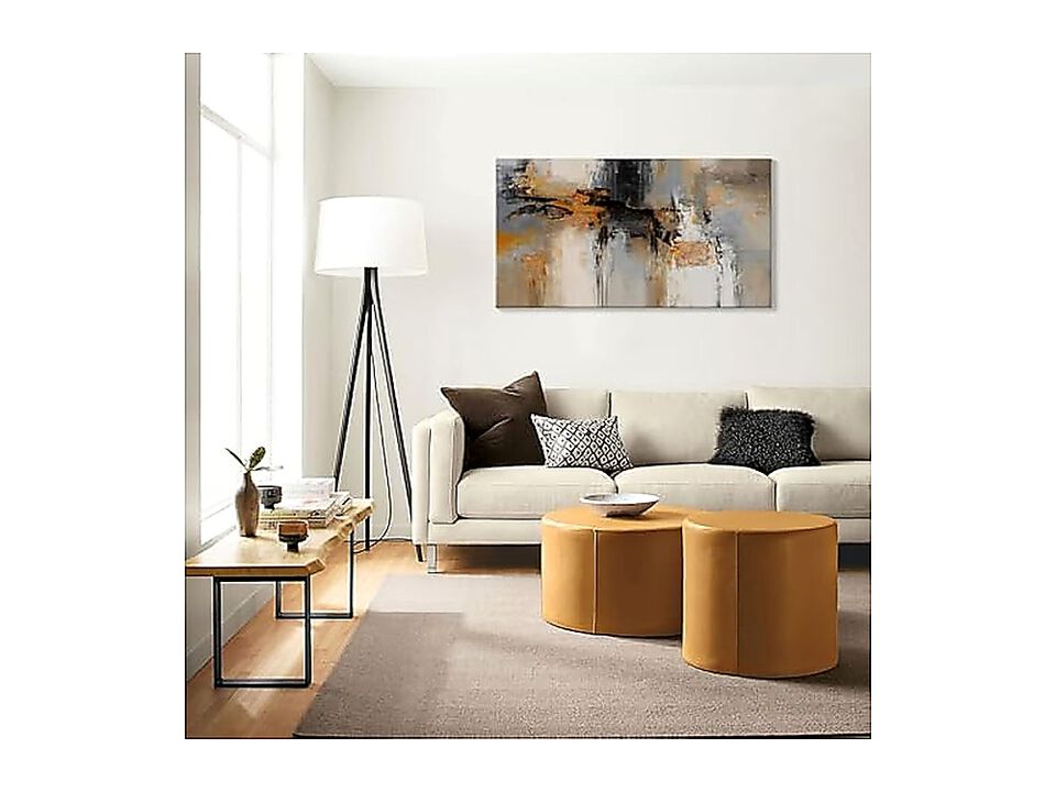 Abstract Wall Art Large Canvas Living Room Bedroom Office Framed Modern Decor In