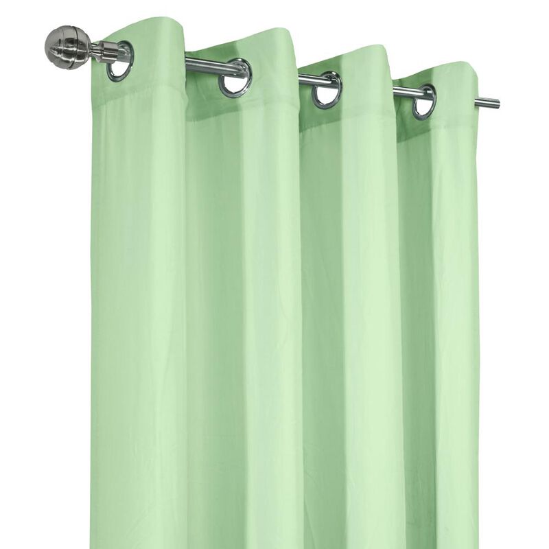 Habitat Harmony Light Filtering Soft and Relaxed Feel in Room Provide Privacy Grommet Curtain Panel Celadon