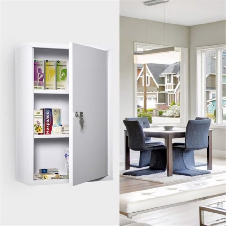 Wall Cabinet for Kitchen, Bathroom, or Storage Organization