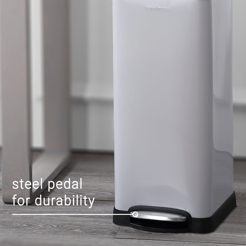 Betty Retro 8-Gallon Step-Open Trash Can