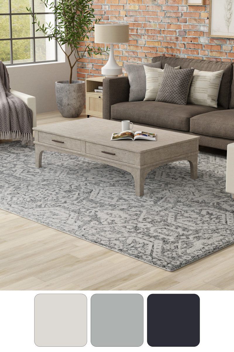 Belfort 8A27F Gray 9' x 12' Rug image number 2