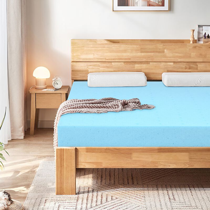 3 Inch Gel-Infused Cooling Bed Topper for All-Night Comfy