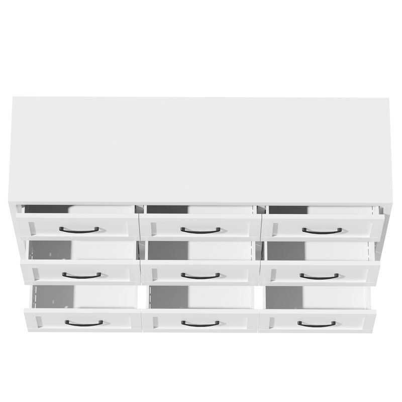 Kankes 9 Drawer Metal Dresser image number 7
