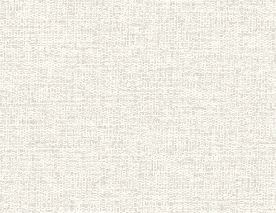 Snuggle White Woven Texture Wallpaper