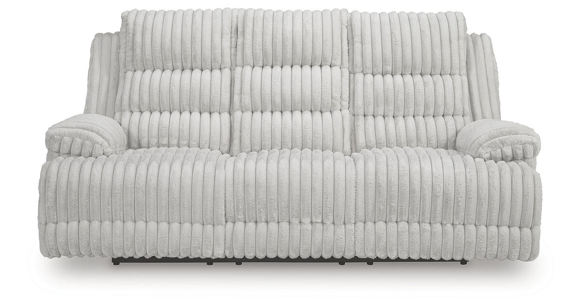 Technique Power Reclining Sofa with Drop Down Table