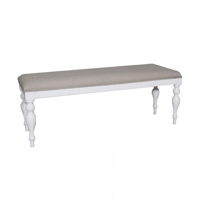 Liberty Furniture Summer House 6 Piece Rectangular Table Set in Oyster White image number 3