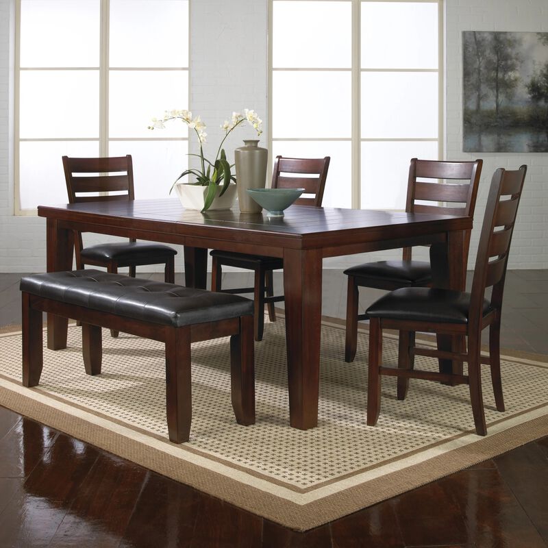 Contemporary Dining Chairs Set of 2  Solid Wood Faux Leather Cushion Side Chairs Kitchen Dining Room Furniture image number 6