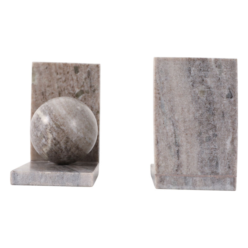 Set of 2 Morchana Ball Bookends image number 5