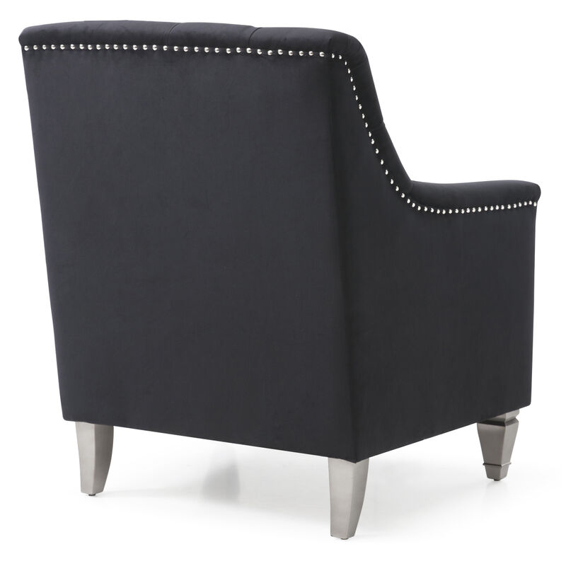Dania G853 Chair, BLACK