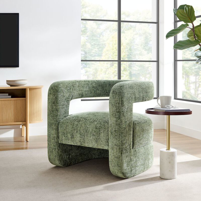 Jaylin Upholstered Chenille Accent Chair image number 7