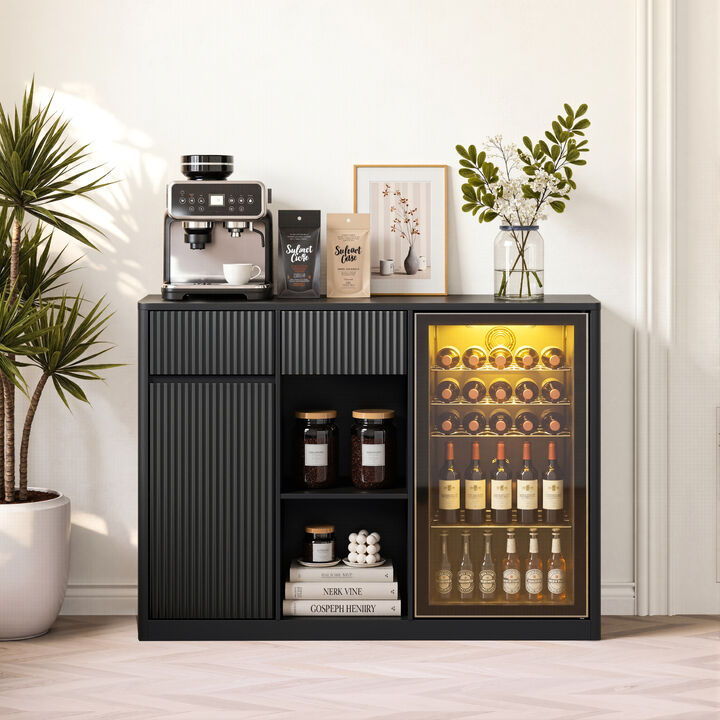 Pragbi Bar Cabinet Sideboard
