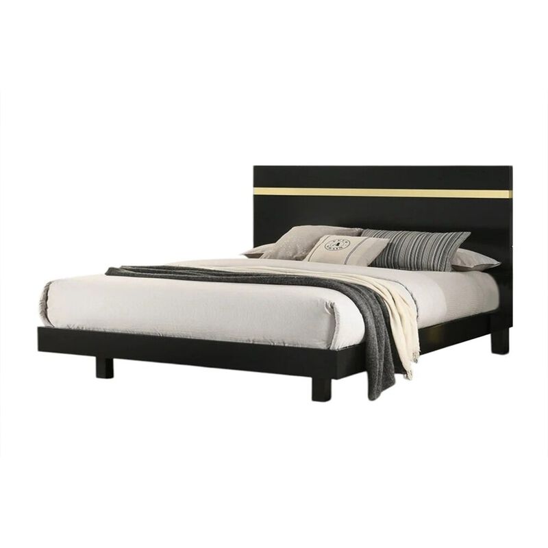 2pc Bedroom Set, Wood, Nightstand image number 2