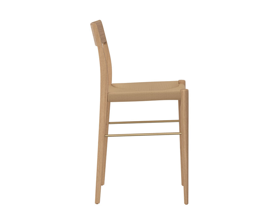 Bondi Light Oak Counter Stool