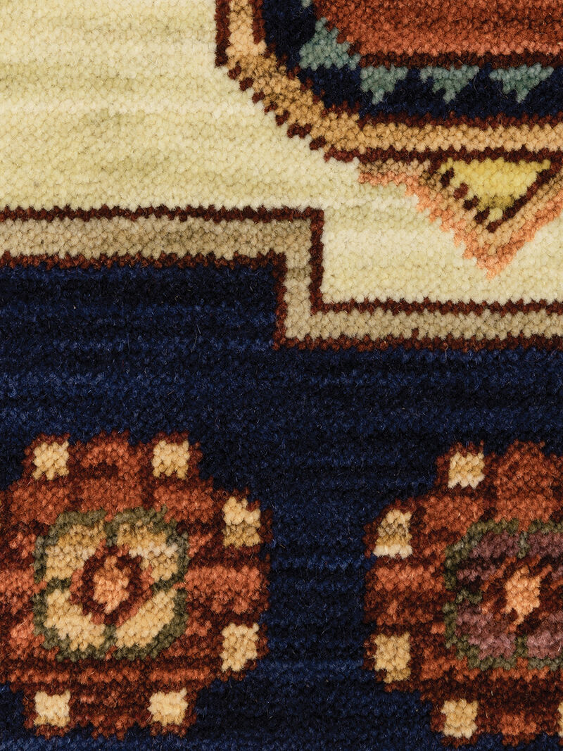 Lilihan 5'3" x 7'6" Blue Rug image number 3
