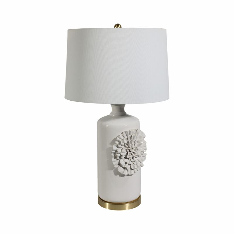 Dahlia Applique Table Lamp image number 2