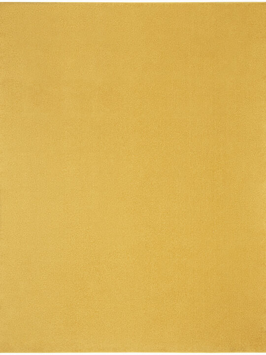 Nourison Essentials NRE01 Yellow 9' x 12' Rug