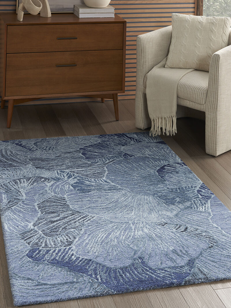 Avra AVR01 Blue 3'9" x 5'9" Rug