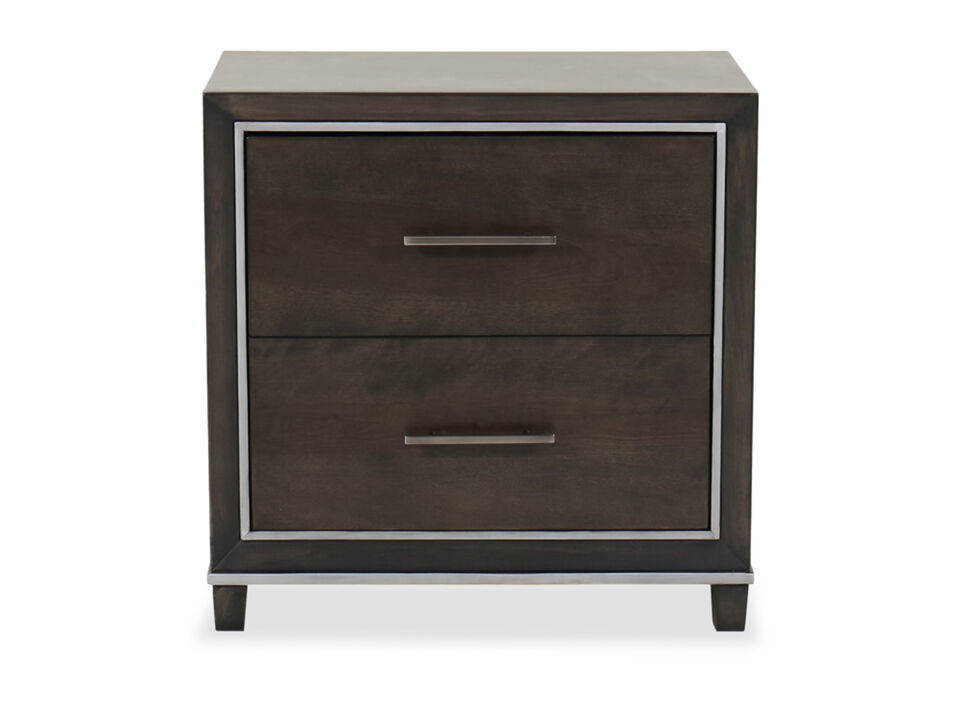 Counter Point 2-Drawer Nightstand