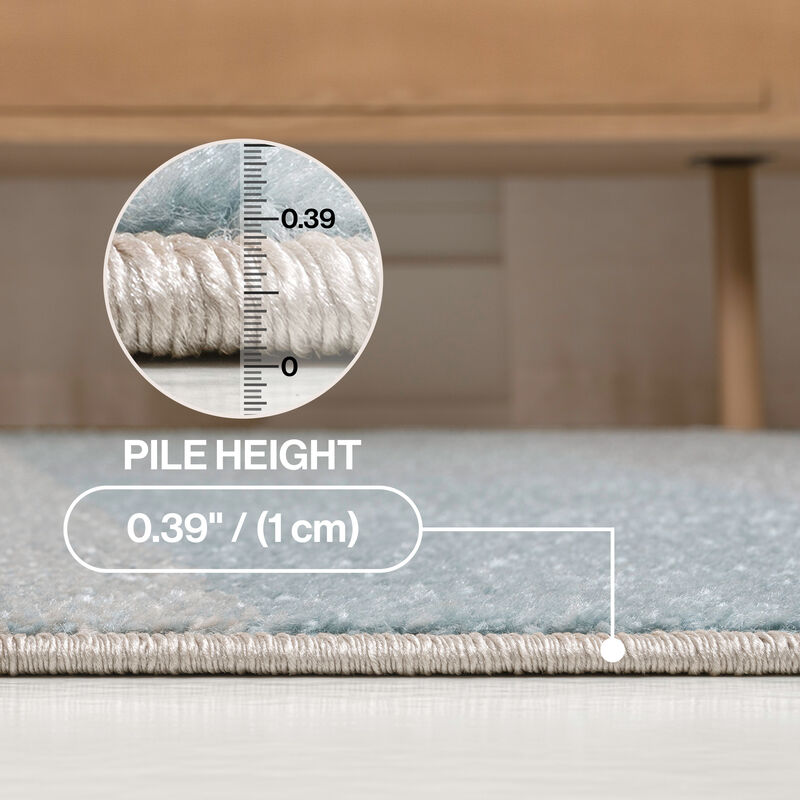 Prism Geometric Striped Area Rug