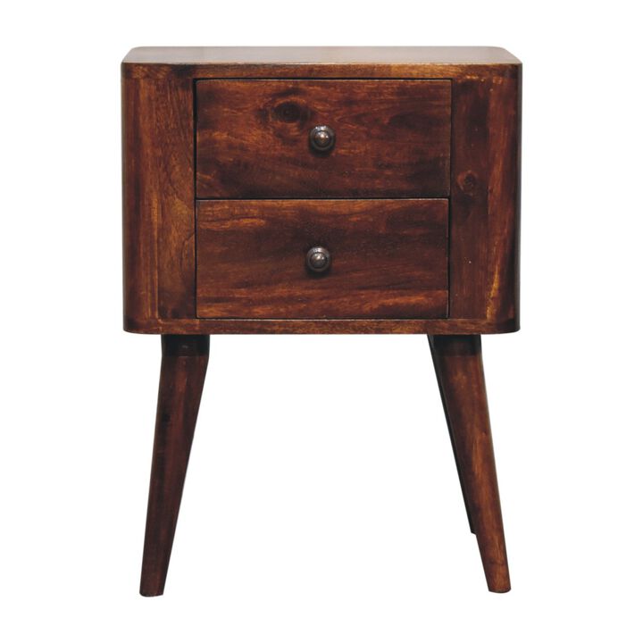Artisan Furniture Solid Wood Bera Bedside
