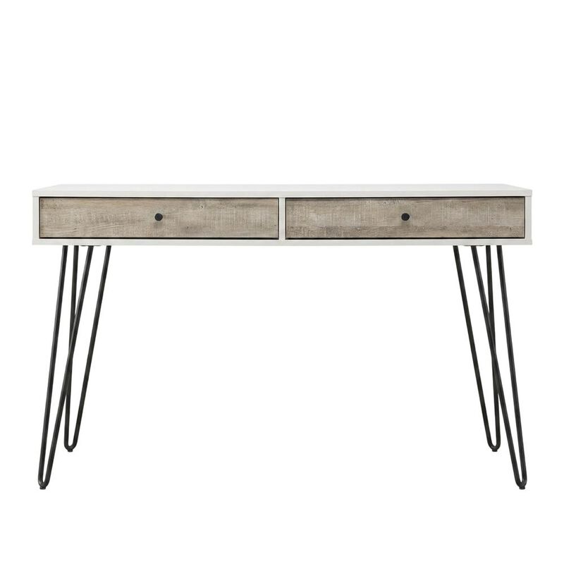 Taupe Oak Desk image number 2