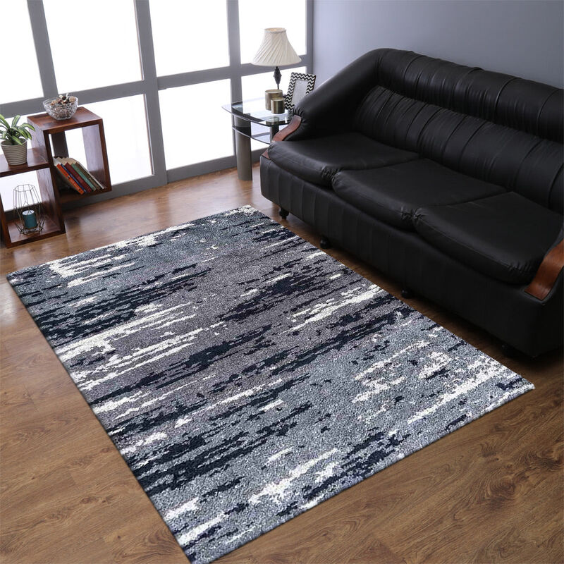 Rugsotic Carpets Hand Knotted Silk Size Area Rug Abstract Size NS3304 image number 1