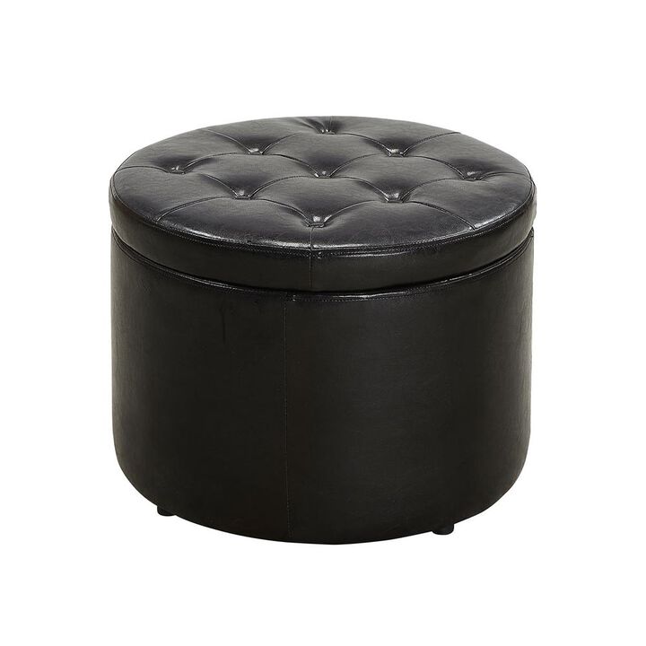 Convience Concept, Inc. Designs4Comfort Round Shoe Ottoman