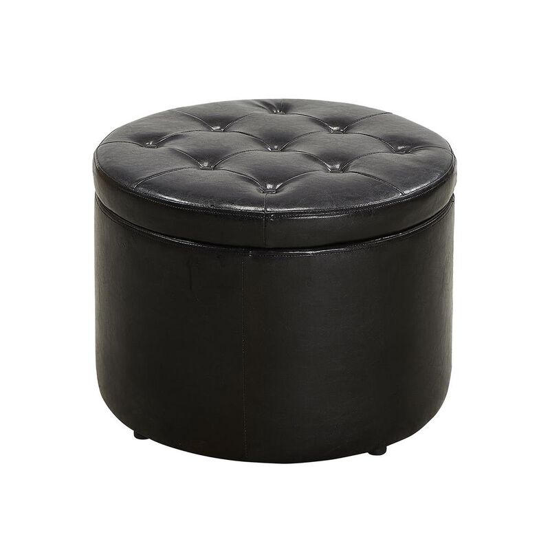 Convience Concept, Inc. Designs4Comfort Round Shoe Ottoman