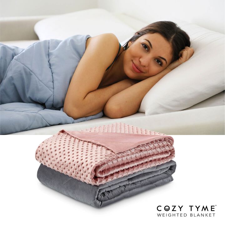 Cozy Tyme Isabis Weighted Blanket 20 Pound 72"x80" King Size