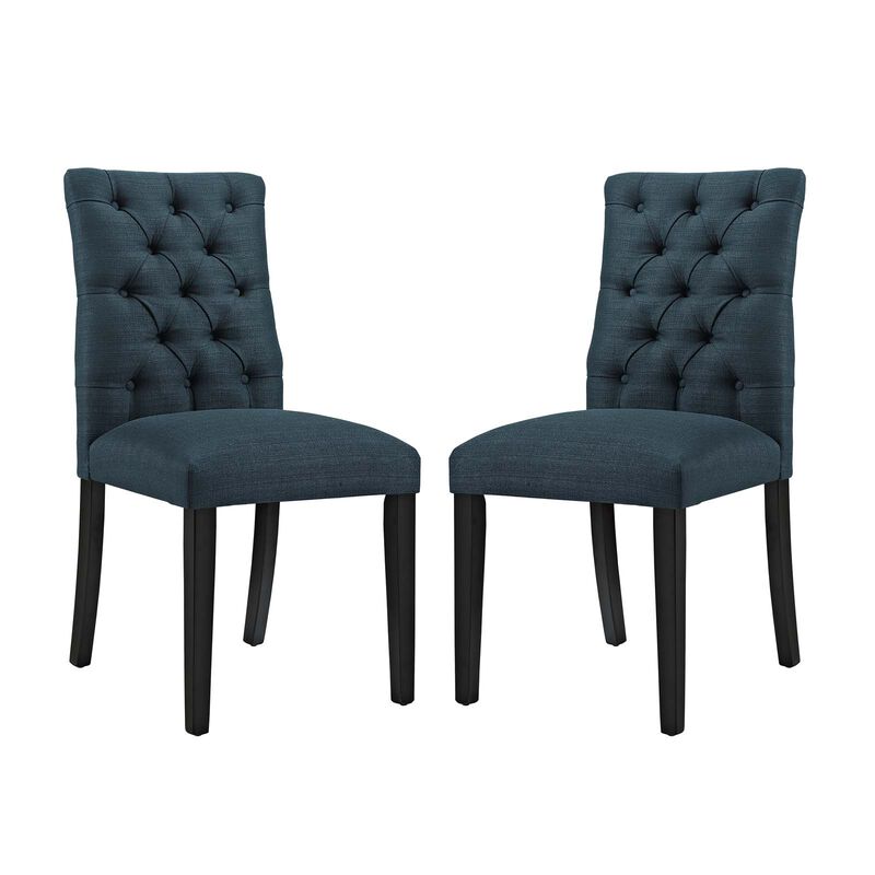 Duchess Dining Chair Fabric Set of 2 image number 0
