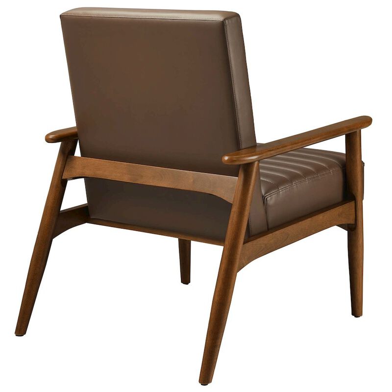 Jensen Vegan Leather Accent Chair image number 4
