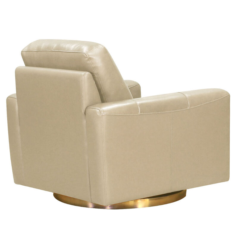 Hayward Swivel Leather Chair